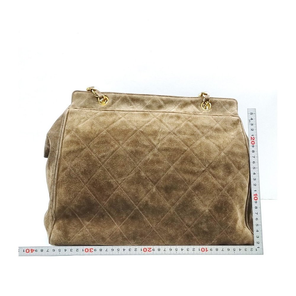 Good Condition Authentic Large Chanel Hand Bag Br… - image 3